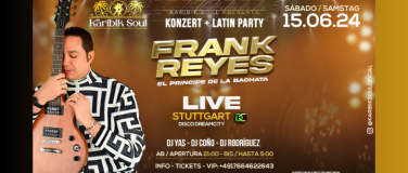 Event-Image for 'Frank Reyes live in Stuttgart & Latin Party'