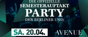 Event-Image for 'Die offizielle Semesterauftakt Party der Berliner Unis'