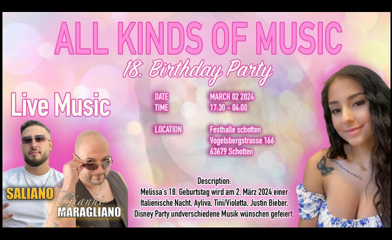All Kinds Of Music Birthday Party