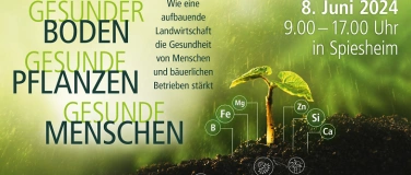 Event-Image for 'Gesunder Boden - Gesunde Pflanzen - Gesunde Menschen'