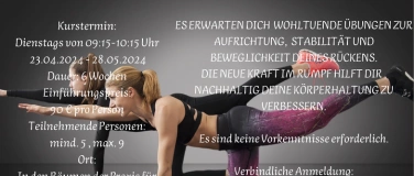 Event-Image for 'Ein besonderer Rückenkurs für Dich!'