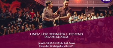 Event-Image for 'Lindy Hop Beginner Weekend'