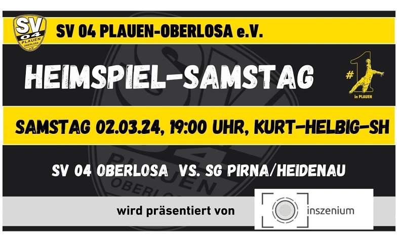Heimspiel SV 04 Plauen-Oberlosa vs. SG Pirna/Heidenau