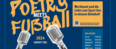 Event-Image for '„Poetry meets Fußball” im Hauptbahnhof Münster'