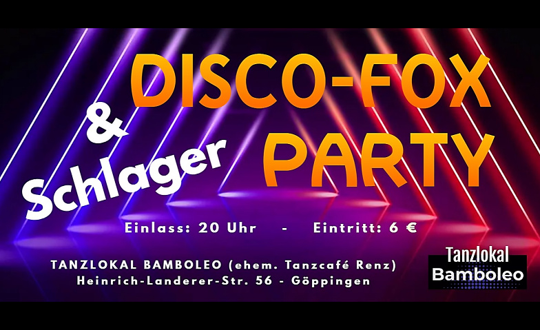 DISCO-FOX & SCHLAGER-Party