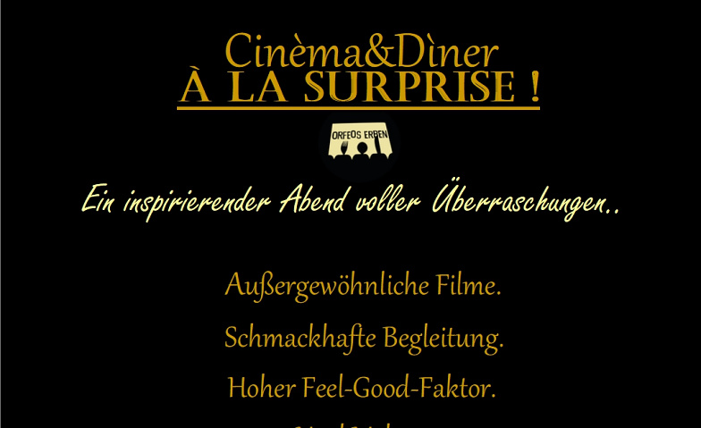 Cinéma & Diner à la Surprise