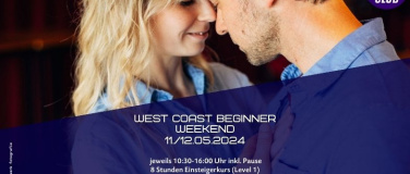 Event-Image for 'West Coast Swing Beginner Weekend'